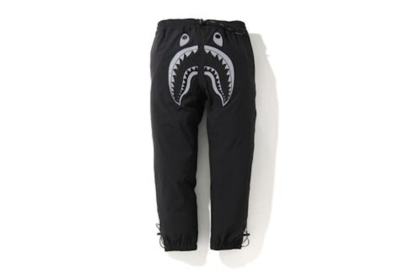 BAPE Reflective Shark 2Layer Pants Zwart