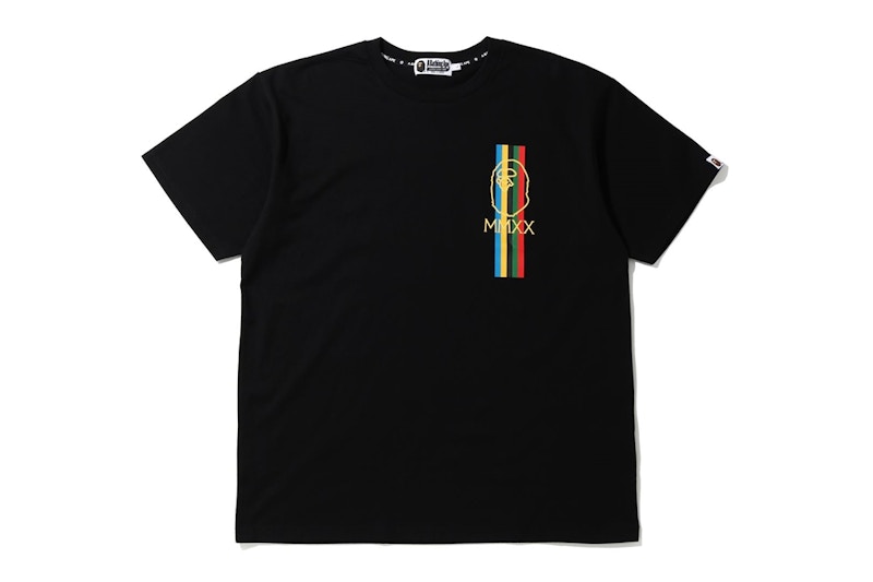 BAPE Relaxed Line Tee Zwart