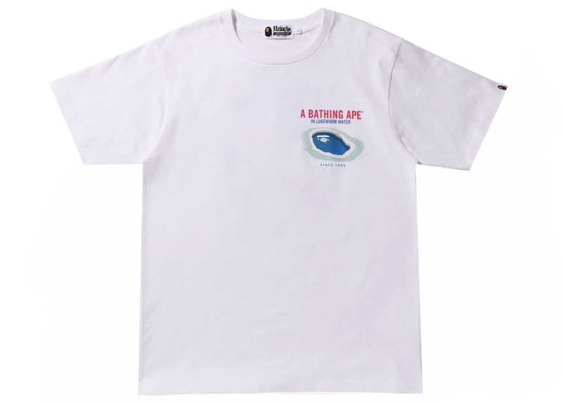 BAPE Resort Pool Tee Wit