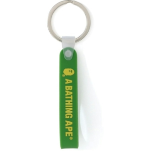 BAPE Rubber Loop Keychain Groen