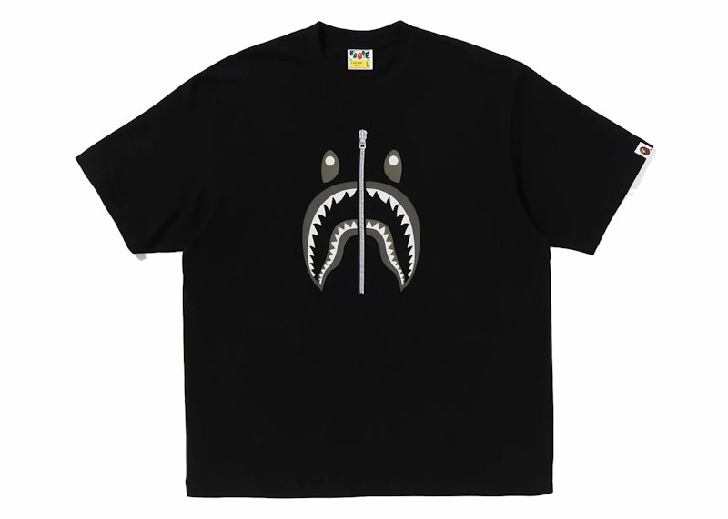 BAPE Shark II Tee Zwart