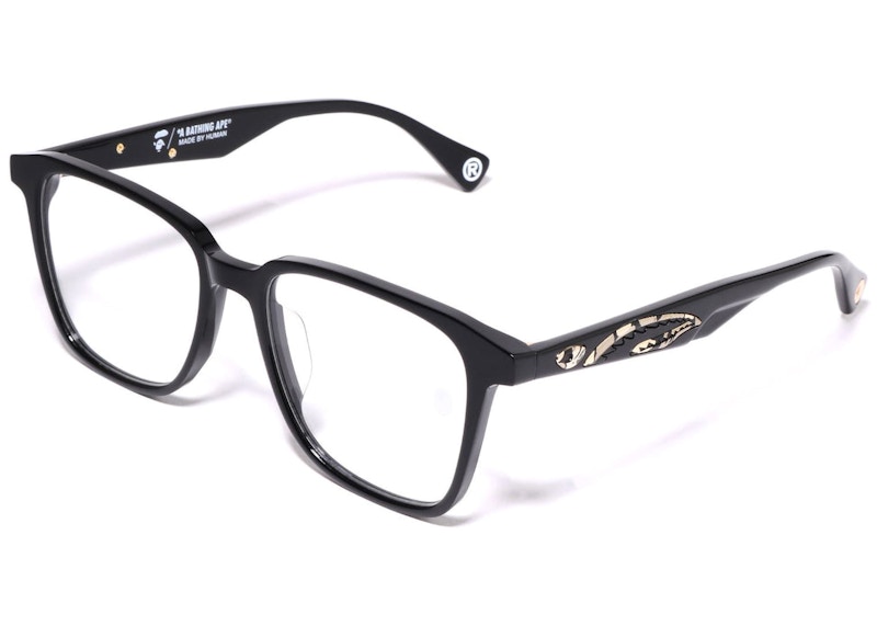 BAPE Shark Optical 3 Frame Zwart