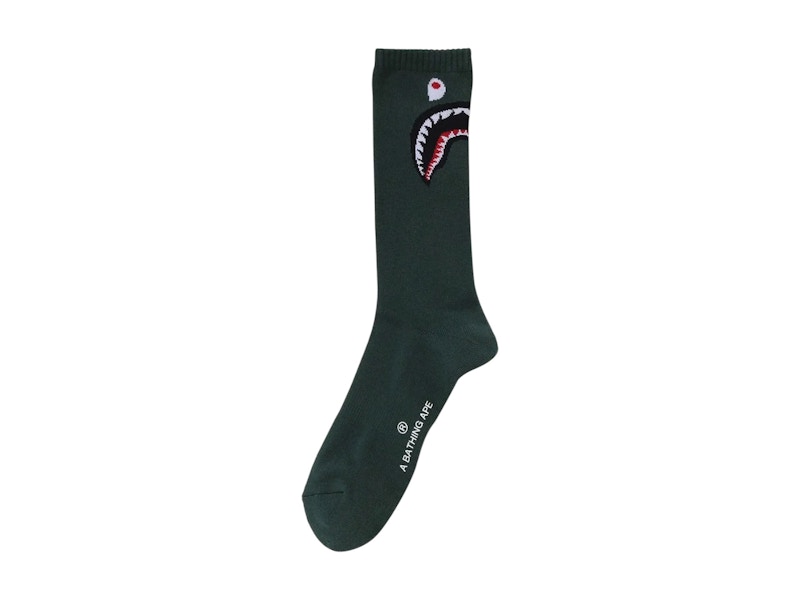 BAPE Shark Socks Groen