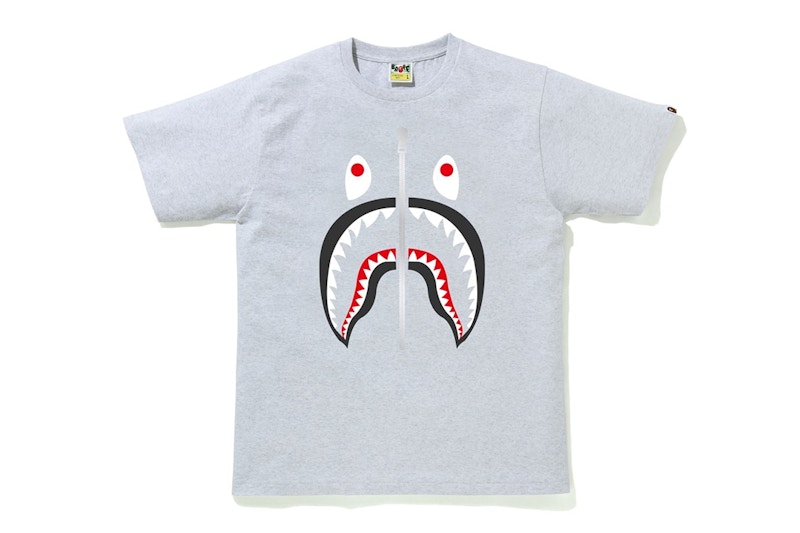 BAPE Shark Tee Grijs