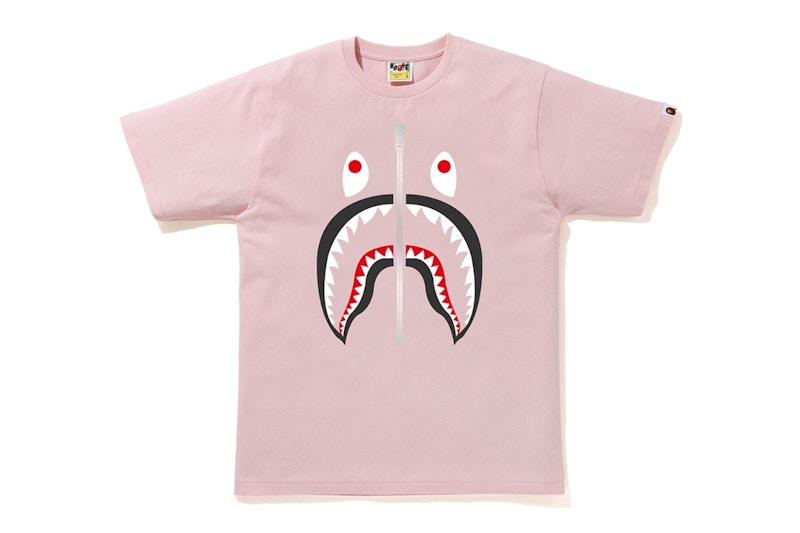 BAPE Shark Tee Roze