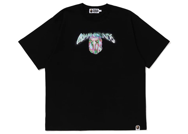 BAPE Sounds Tee Zwart