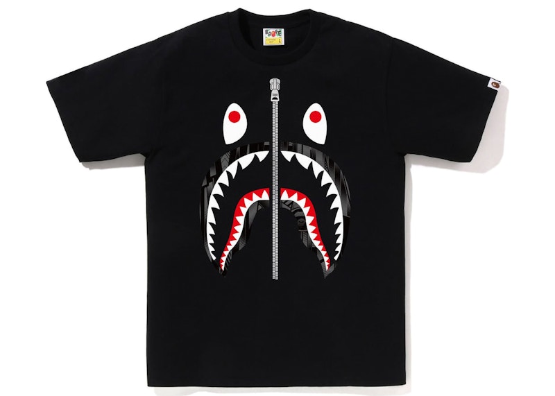 BAPE Speed Racer Big Shark Tee Zwart