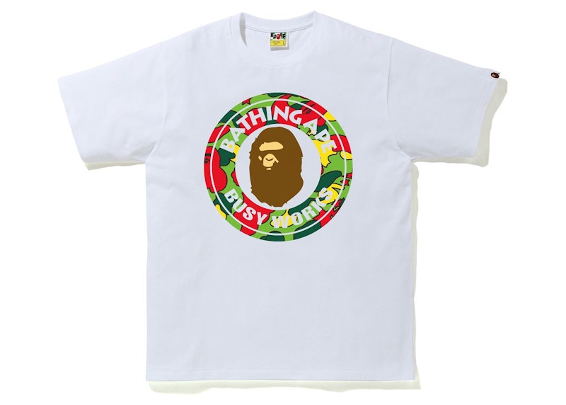 BAPE Sta Camo Busy Works Tee /Multi Multicolor