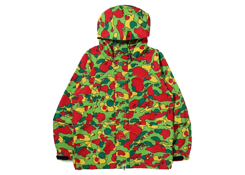 BAPE Sta Camo Snowboard Jacket Multi Multicolor