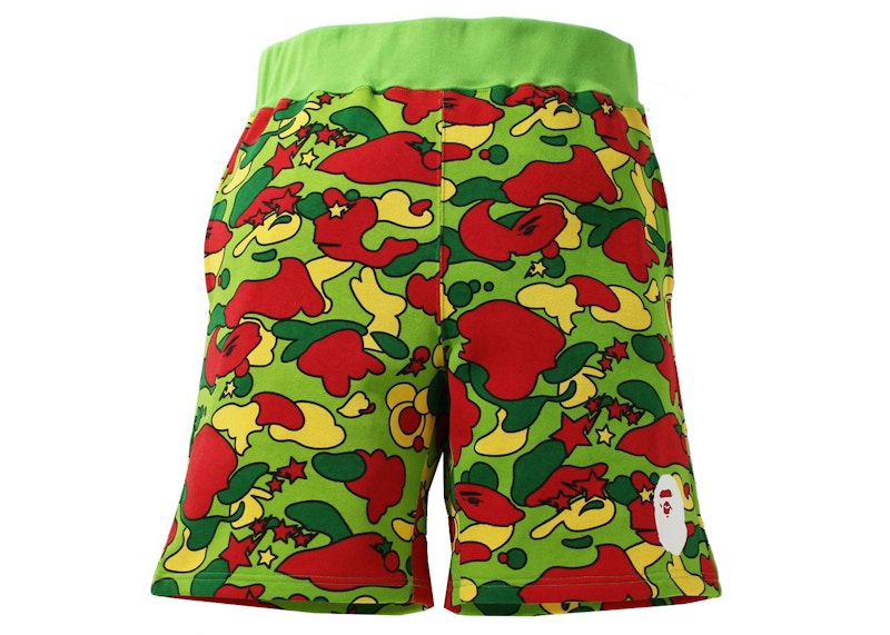 BAPE Sta Camo Sweat Shorts Multi Multicolor