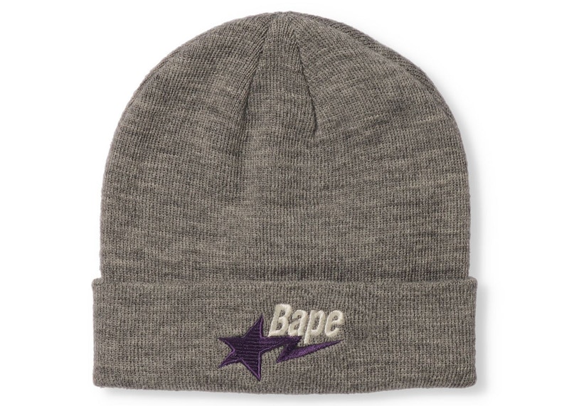 BAPE Sta Knit Cap Grijs