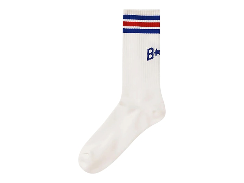 BAPE Sta Line Socks Blauw