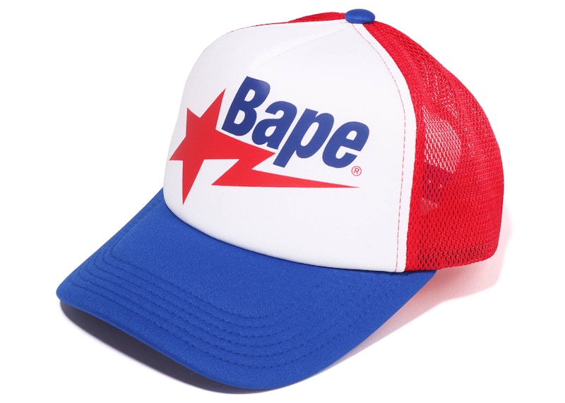 BAPE Sta Mesh Cap Blauw