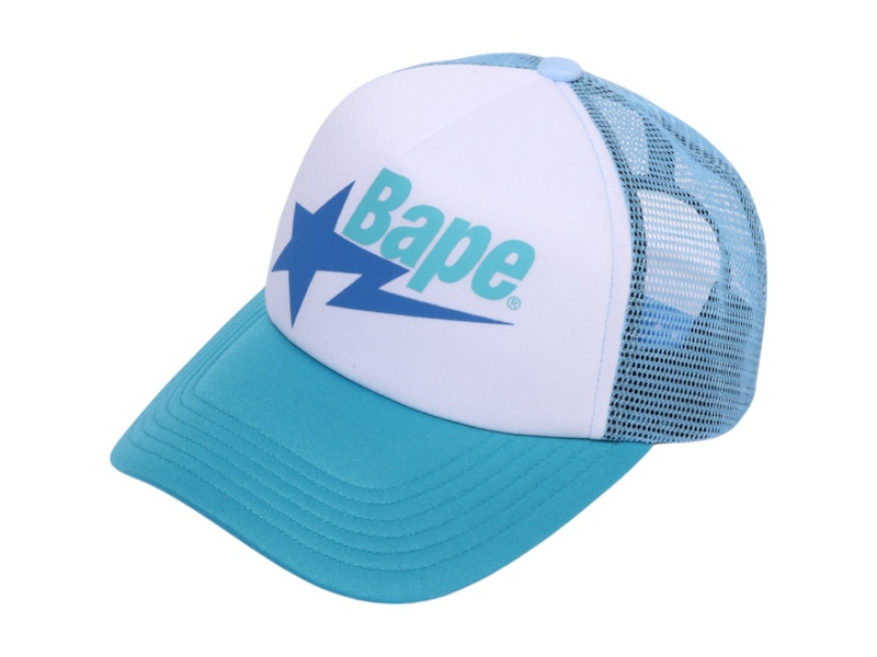 BAPE Sta Mesh Cap Blauw