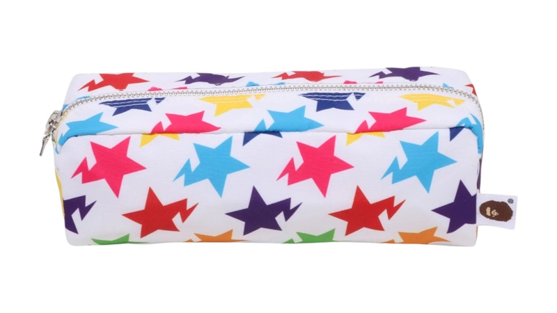 BAPE Sta Pattern Flight Travel Pouch Wit