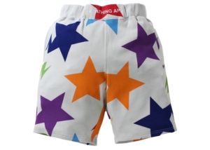 BAPE Sta Pattern Wide Fit Sweat Shorts Multi Multicolor