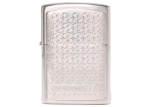 BAPE Sta Pattern Zippo Lighter Zilver
