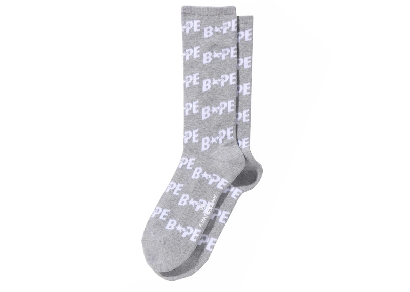 BAPE Sta Socks Grijs