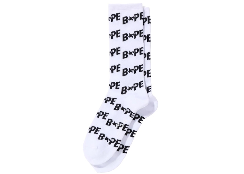 BAPE Sta Socks Wit