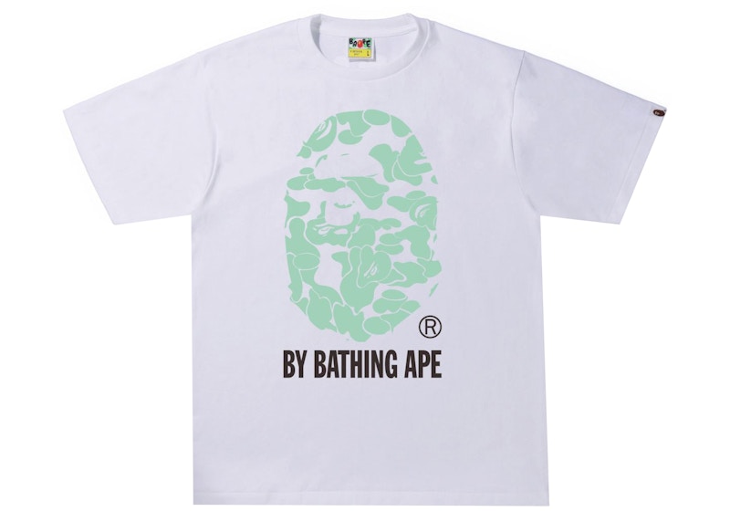 BAPE Text Code Camo By Bathing Ape Tee Wit