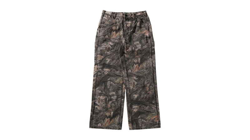 BAPE Tree Edge Camo Relaxed Fit Work Pants Bruin