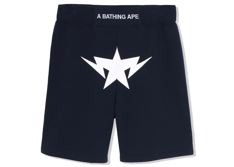 BAPE Twinsta Sweat Shorts Blauw