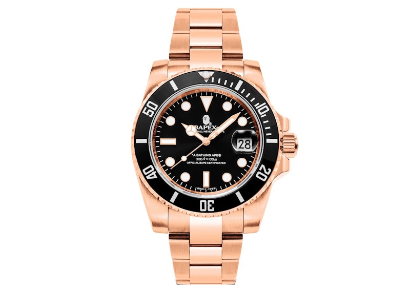 BAPE Type 1 BAPEX Watch Goud