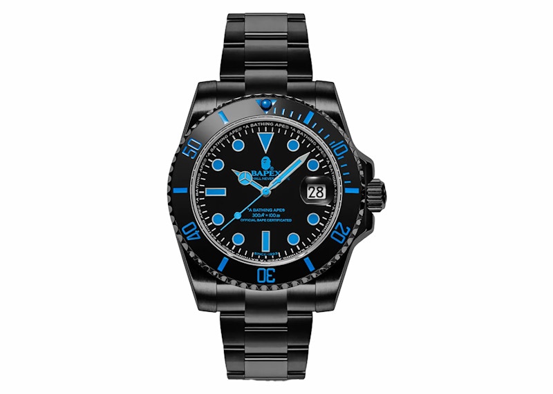 BAPE Type 1 BAPEX Watch Zwart