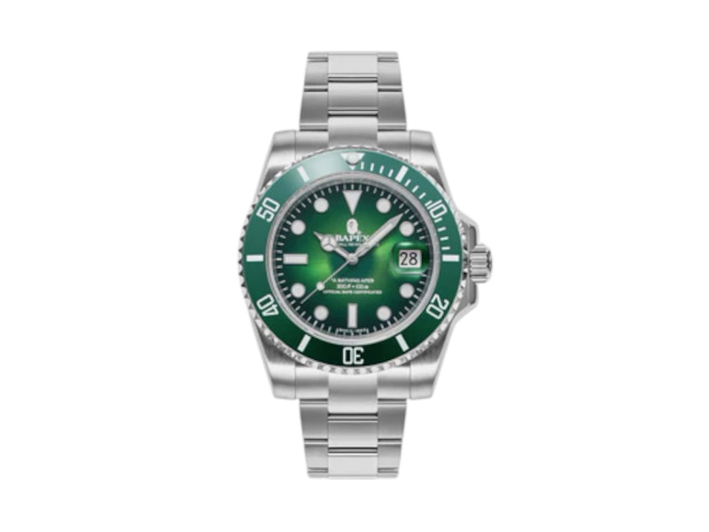 BAPE Type 1 BAPEX Watch Groen