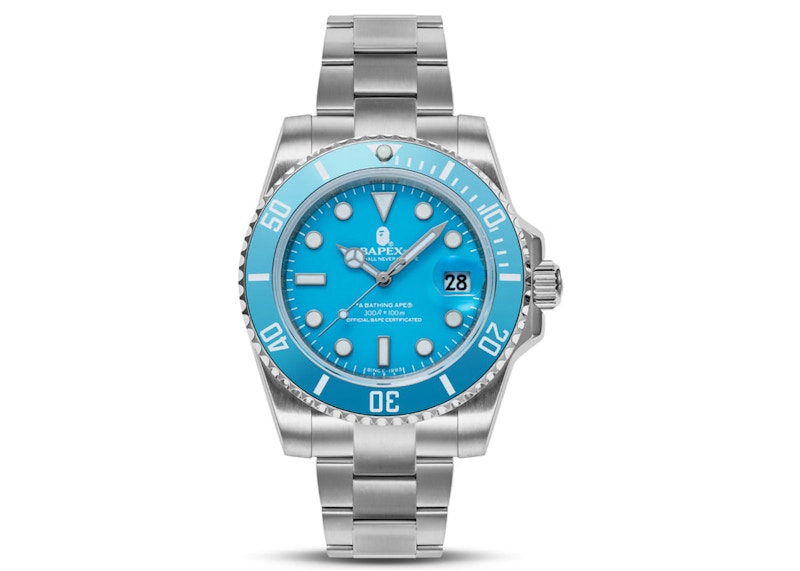BAPE Type 1 Bapex Watch Blauw