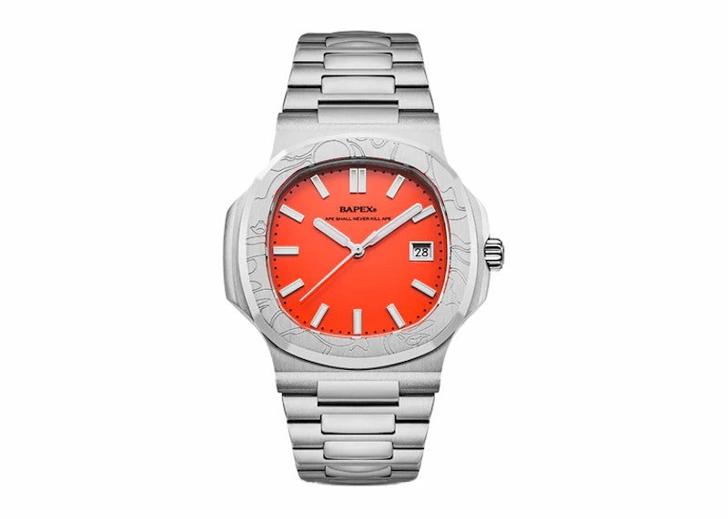 BAPE Type 10 BAPEX Watch Zilver