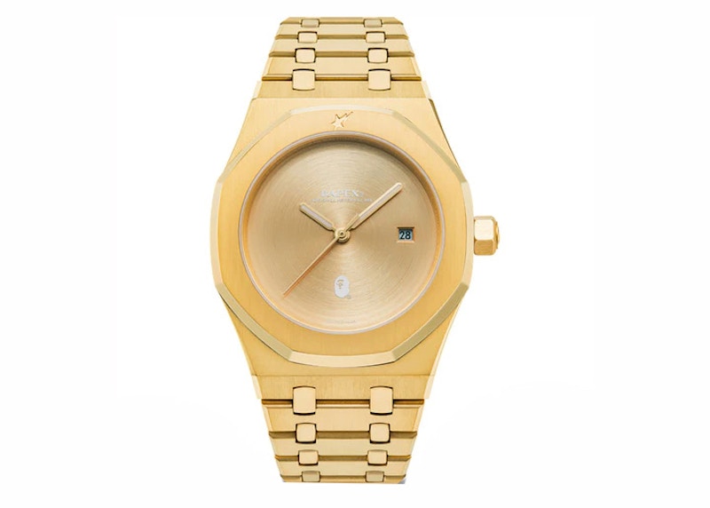 BAPE Type 9 BAPEX Watch Goud