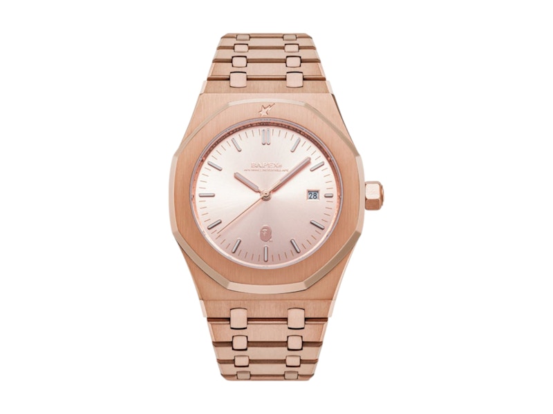 BAPE Type 9 BAPEX Watch Roze