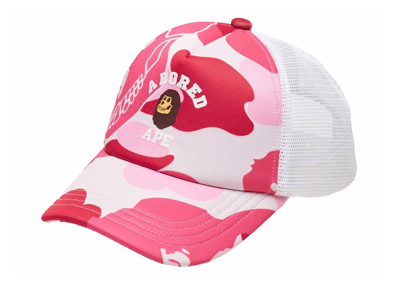 BAPE x BAYC Mesh Cap Roze