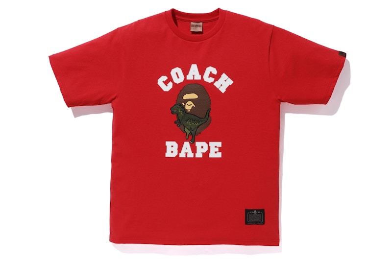BAPE x Coach Rexy Tee Rood