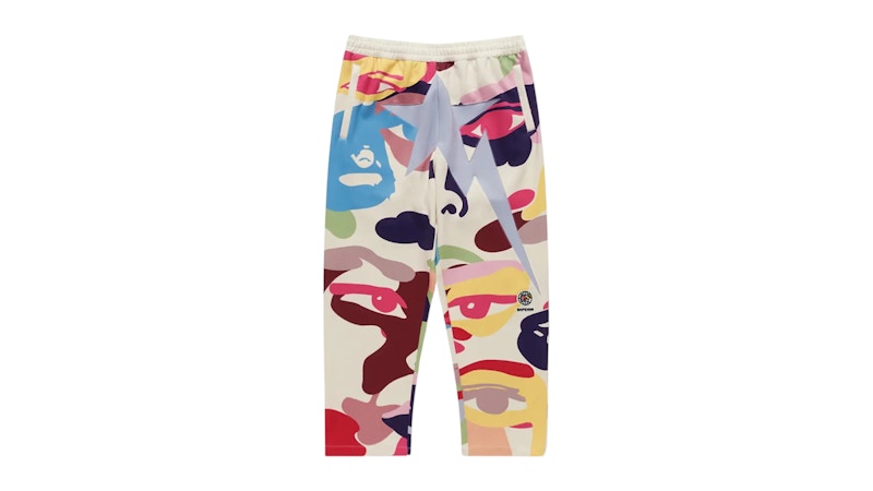 BAPE x KidSuper Patchwork Track Pants Multicolor