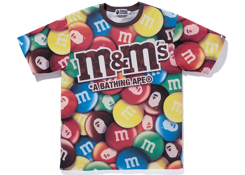 BAPE x M&M’s Milk Chocolate Tee Multi Multicolor