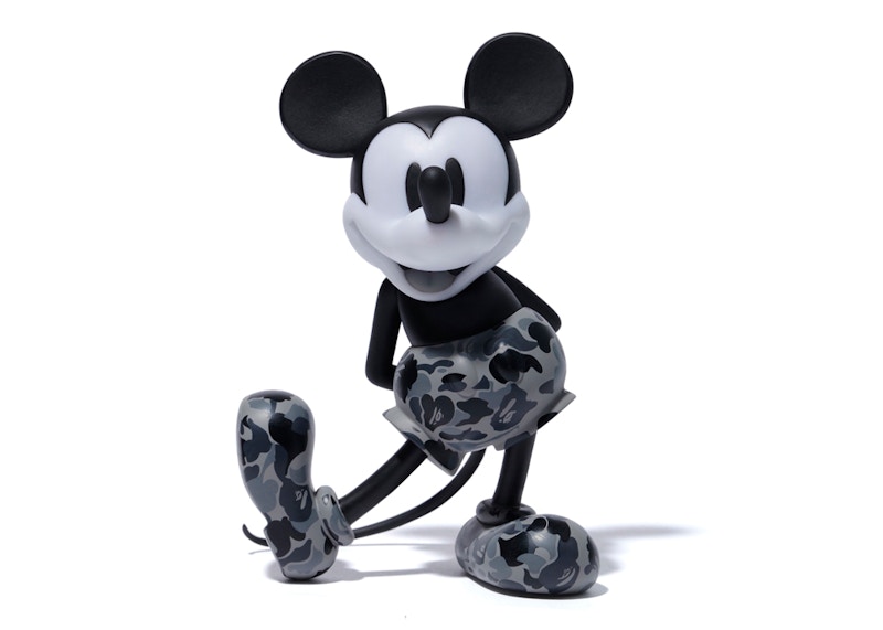 BAPE x Mickey Mouse Figure Monotone Camo Version