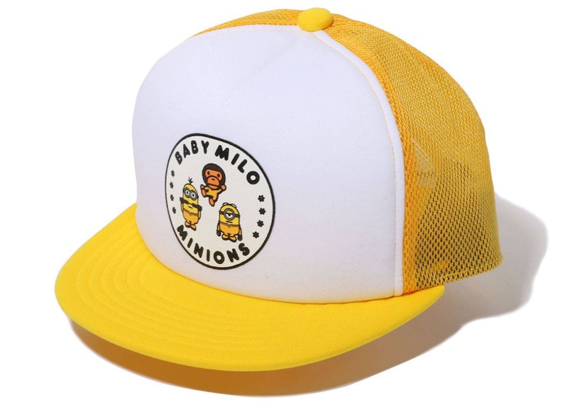 BAPE x Minions Mesh Cap Geel