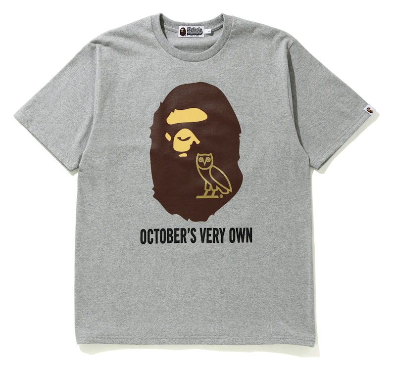 BAPE x OVO Tee Grijs
