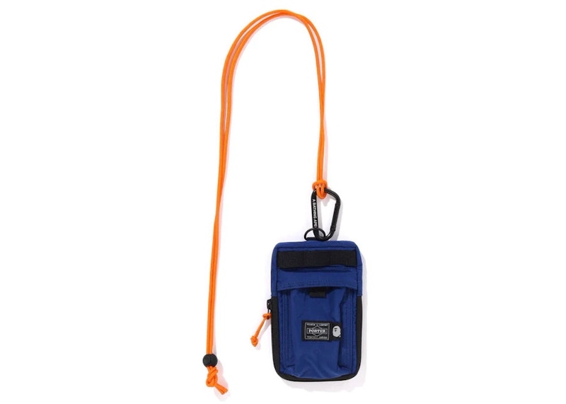 BAPE x Porter Mini Bag Blauw