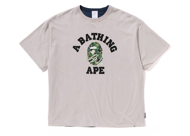 BAPE x Sean Wotherspoon Reversible Tee Ivory Wit
