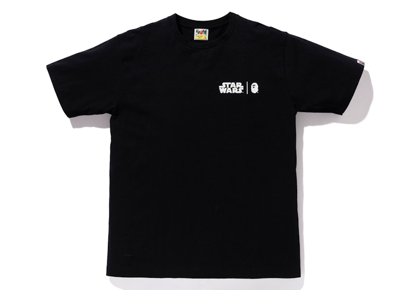 BAPE x Star Wars Rey Tee Zwart
