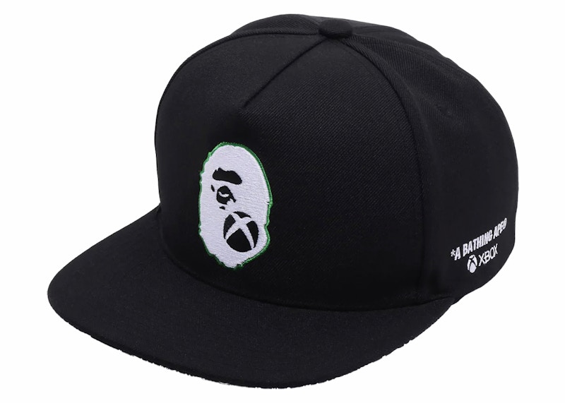 BAPE x Xbox Snapback Cap Zwart