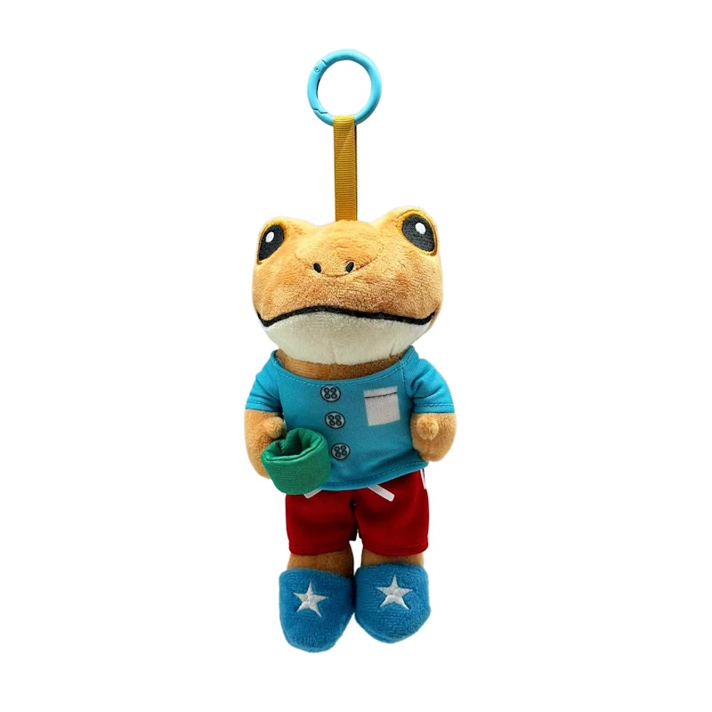 Bad Bunny Sapo Concho Plush Keychain