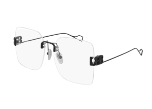 Balenciaga BB Rimless Optical Frame Zwart