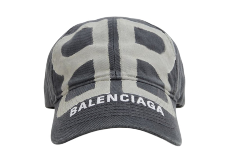 Balenciaga BB Sprayed Cap Grijs
