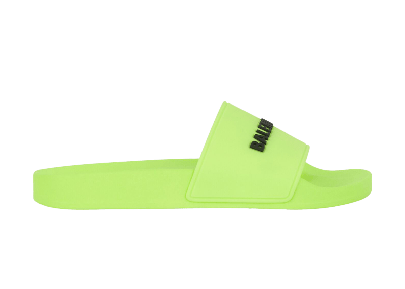Balenciaga Pool Slide Fluo Geel