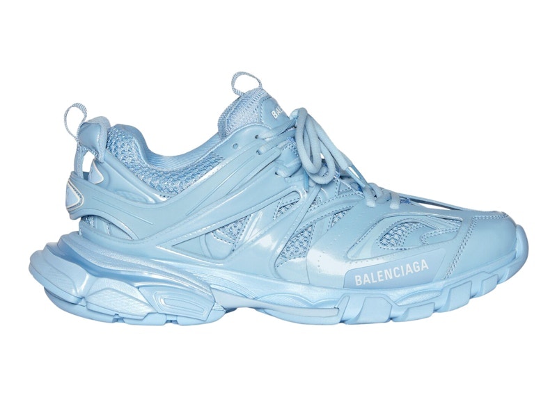 Balenciaga Track Metallic Light Blauw