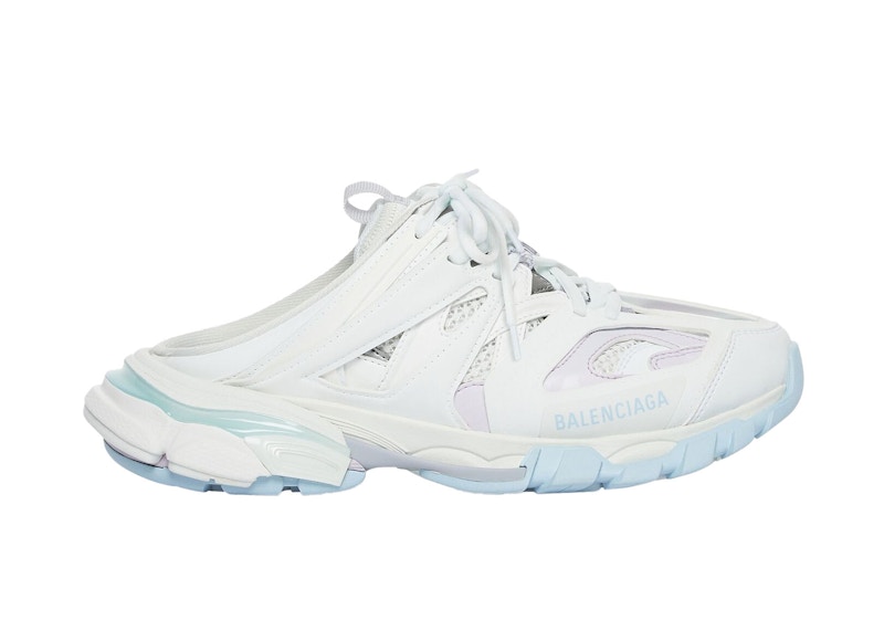 Balenciaga Track Mule Pastel Wit